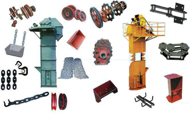 環鏈、板鏈、皮帶鬥式提升機價格表及計算方法